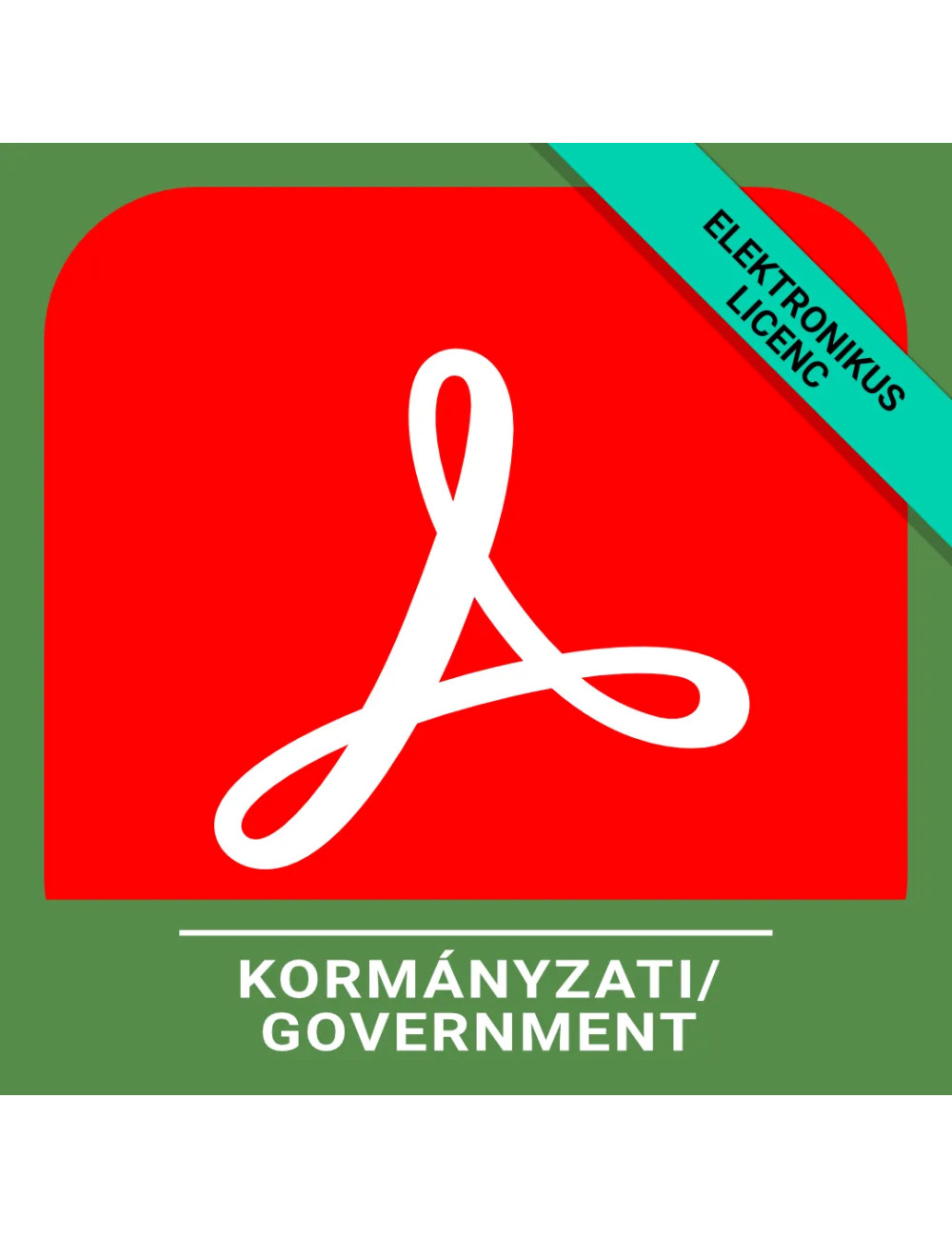 Acrobat Standard DC for enterprise - Kormányzati, Angol, Új előfizetés, 12 hónap