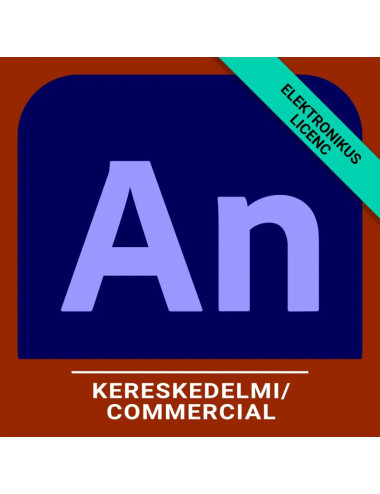 Animate - Pro for enterprise - Commercial, Multi European Languages, Subscription New, 12 Months