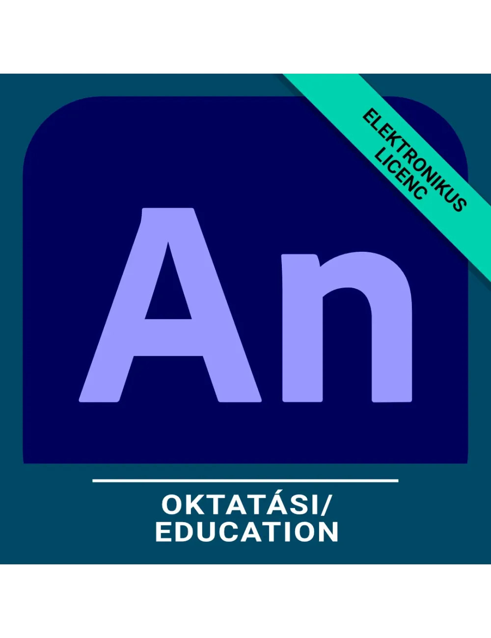 Adobe Animate / Flash Professional for enterprise - Oktatási, Angol, Új előfizetés, 12 hónap