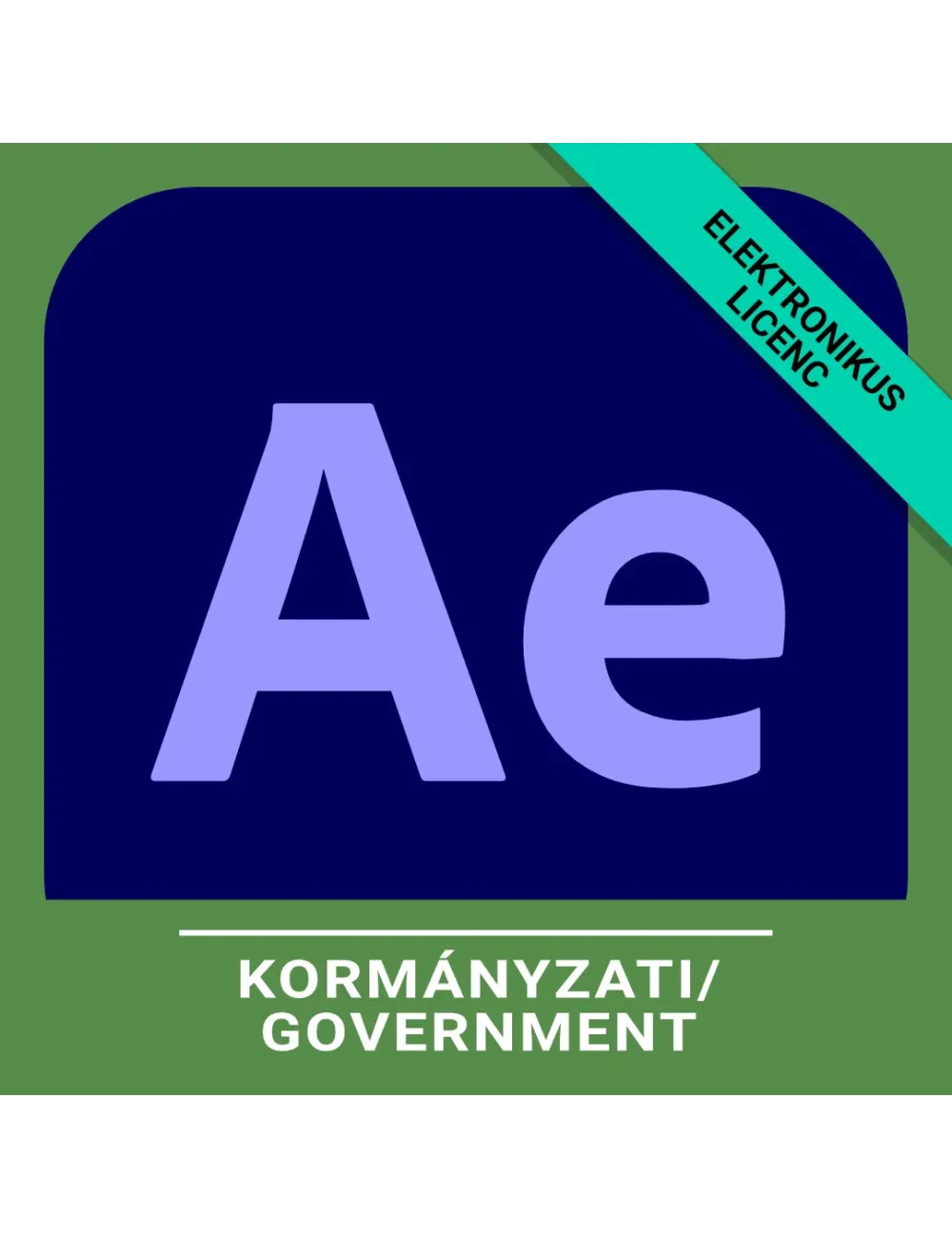 After Effects - Pro for enterprise - Kormányzati, Angol, Új előfizetés, 12 hónap