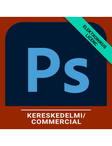 Photoshop - Pro for enterprise - Üzleti, Többnyelvű, Új előfizetés, 12 hónap