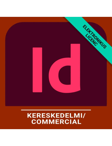 InDesign - Pro for enterprise - Commercial, Multi European Languages, Subscription New, 12 Months